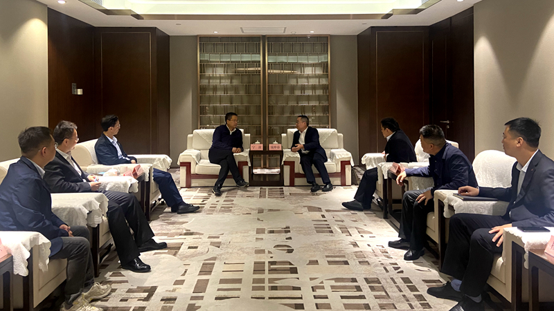 公司黨委書記、董事長錢申春拜訪蕪湖市委副書記、市長寧波2